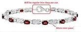 Sterling Silver Semi Mount Bracelet Setting Oval OV 7X5mm - Syzjewelry